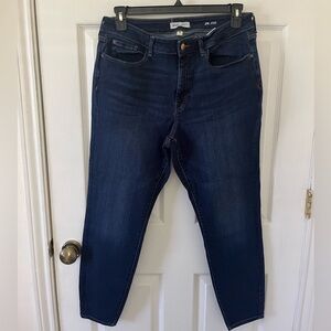 Warp + Weft Dark Blue Women's Skinny Jeans